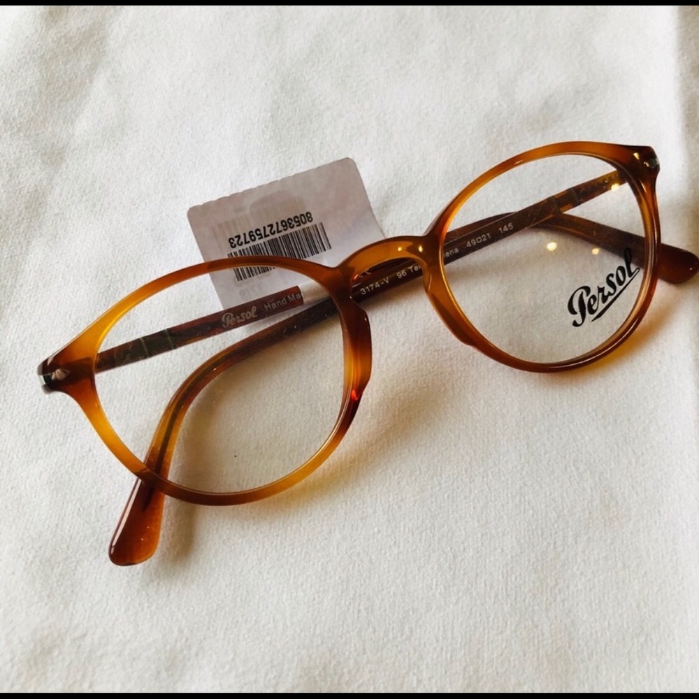 Persol round eyeglass frames